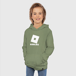 Толстовка детская хлопковая ROBLOX, цвет: авокадо — фото 2