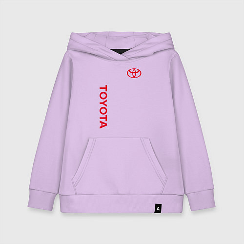 Детская толстовка-худи TOYOTA / Лаванда – фото 1