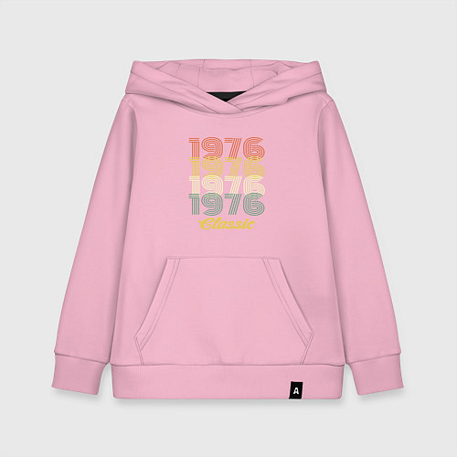 Детская толстовка-худи 1976 Classic / Светло-розовый – фото 1