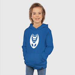 Толстовка детская хлопковая Hollow Knight, цвет: синий — фото 2