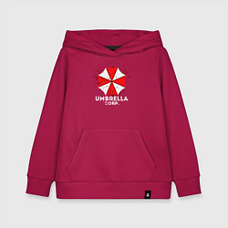 Толстовка детская хлопковая UMBRELLA CORP, цвет: маджента