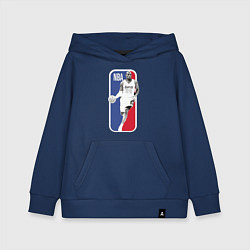 Толстовка детская хлопковая NBA Kobe Bryant, цвет: тёмно-синий