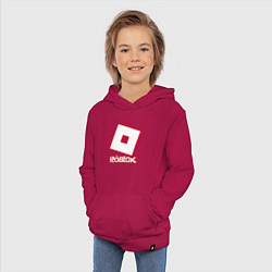 Толстовка детская хлопковая ROBLOX, цвет: маджента — фото 2