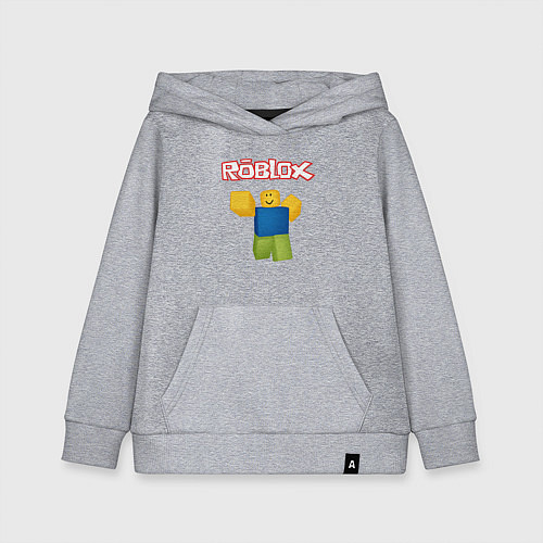Детская толстовка-худи ROBLOX / Меланж – фото 1