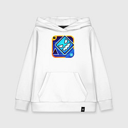Детская толстовка-худи Geometry Dash