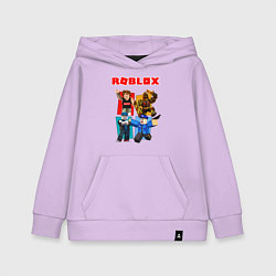 Толстовка детская хлопковая ROBLOX, цвет: лаванда