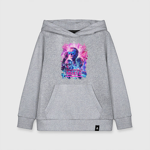 Детская толстовка-худи Muse / Меланж – фото 1