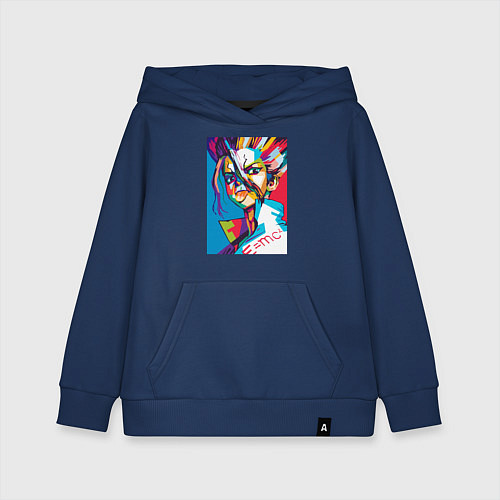 Детская толстовка-худи EMC2 Аниме Доктор Стоун / Тёмно-синий – фото 1