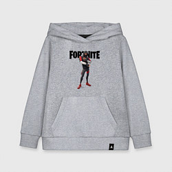 Толстовка детская хлопковая FORTNITE IKONIK, цвет: меланж