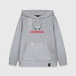 Толстовка детская хлопковая HONDA, цвет: меланж