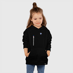 Толстовка детская хлопковая BMW M PERFORMANCE 2020, цвет: черный — фото 2