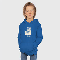Толстовка детская хлопковая The Who, цвет: синий — фото 2