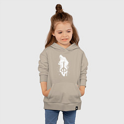 Толстовка детская хлопковая BLOODBORNE, цвет: миндальный — фото 2