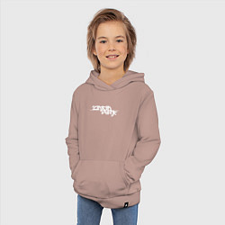 Толстовка детская хлопковая LINKIN PARK, цвет: пыльно-розовый — фото 2