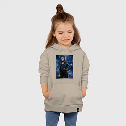 Толстовка детская хлопковая Anissa Pierce, цвет: миндальный — фото 2