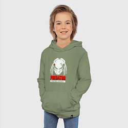 Толстовка детская хлопковая PREDATOR: HUNTING GROUNDS, цвет: авокадо — фото 2