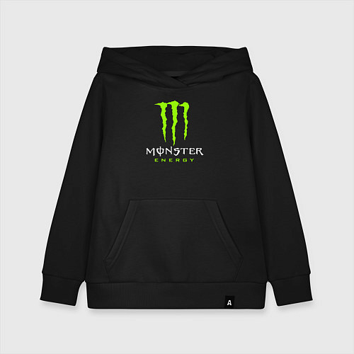 Детская толстовка-худи MONSTER ENERGY / Черный – фото 1