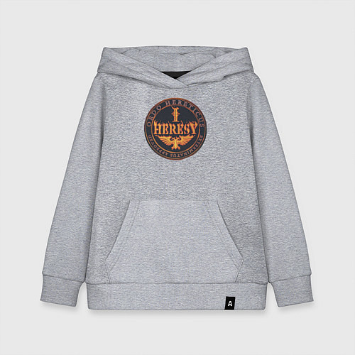 Детская толстовка-худи Ordo hereticus / Меланж – фото 1