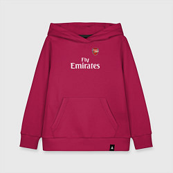 Толстовка детская хлопковая ARSENAL, цвет: маджента
