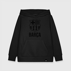 Толстовка детская хлопковая BARCA, цвет: черный