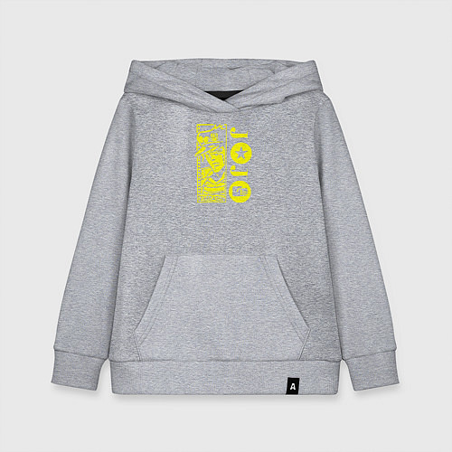 Детская толстовка-худи JoJo Bizarre Adventure / Меланж – фото 1