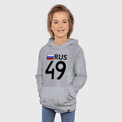 Толстовка детская хлопковая RUS 49, цвет: меланж — фото 2