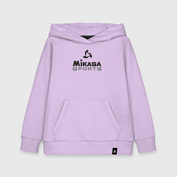 Толстовка детская хлопковая MIKASA SPORTS, цвет: лаванда