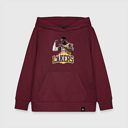 Детская толстовка-худи LeBron - Lakers