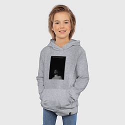 Толстовка детская хлопковая Ты беспощадна, цвет: меланж — фото 2
