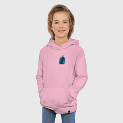 Толстовка детская хлопковая SLAVA MARLOW, цвет: светло-розовый — фото 2