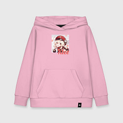 Толстовка детская хлопковая Klee, цвет: светло-розовый