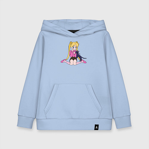 Детская толстовка-худи Усаги и Луна / Мягкое небо – фото 1