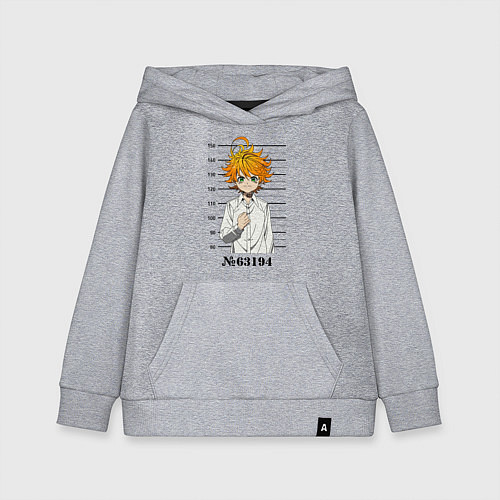 Детская толстовка-худи Обещанный Неверленд, Эмма / Меланж – фото 1