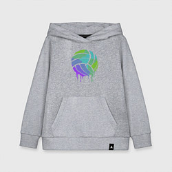 Толстовка детская хлопковая Summer Ball, цвет: меланж