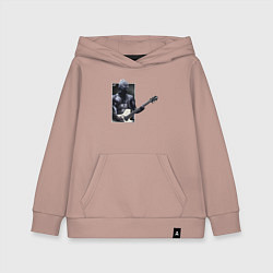 Толстовка детская хлопковая Уэс, цвет: пыльно-розовый