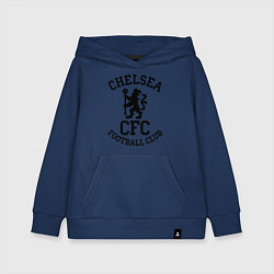 Толстовка детская хлопковая Chelsea CFC, цвет: тёмно-синий