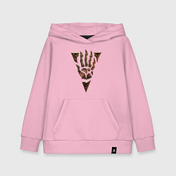 Толстовка детская хлопковая Символ Морровинда, цвет: светло-розовый