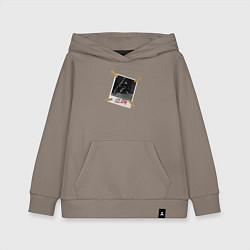 Толстовка детская хлопковая Я видел SCP 096!, цвет: утренний латте