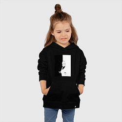 Толстовка детская хлопковая Симпсон Simpson, цвет: черный — фото 2