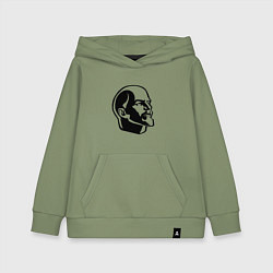 Толстовка детская хлопковая Ленин Владимир Ильич, цвет: авокадо