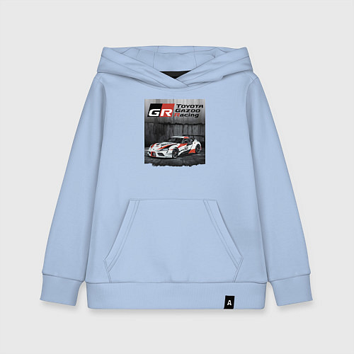 Детская толстовка-худи Toyota Gazoo Racing Team / Мягкое небо – фото 1