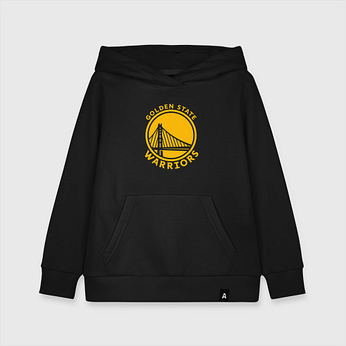 Детская толстовка-худи Golden state Warriors NBA / Черный – фото 1