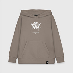 Толстовка детская хлопковая Aurel Vlaicu Гирокоптер из Доты 2, цвет: утренний латте