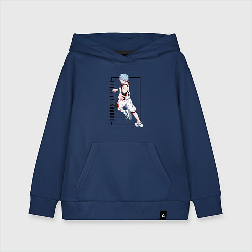 Детская толстовка-худи Бакскетбол Куроко Тэцуя Куроко / Тёмно-синий – фото 1