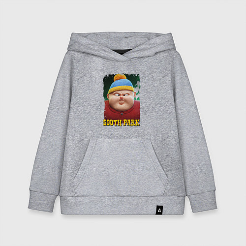 Детская толстовка-худи Eric Cartman 3D South Park / Меланж – фото 1