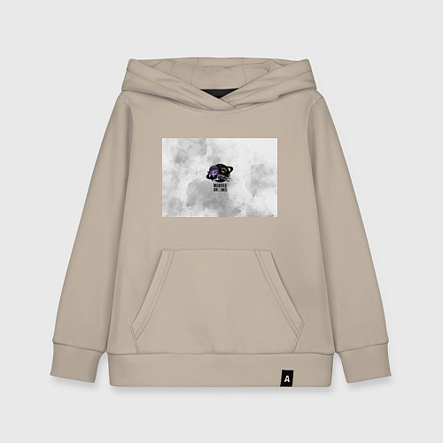 Детская толстовка-худи Murder Drones Дроны Убийцы / Миндальный – фото 1