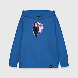 Толстовка детская хлопковая Адель, цвет: синий