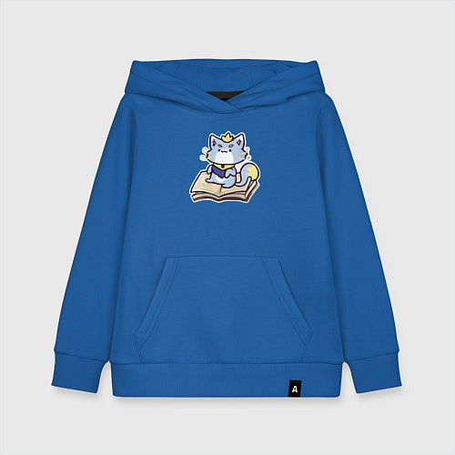 Детская толстовка-худи The Magical Cat Yuumi / Синий – фото 1