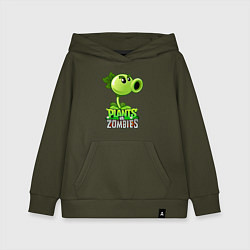 Детская толстовка-худи Plants vs Zombies Горохострел
