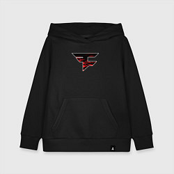 Толстовка детская хлопковая Faze Clan 202223, цвет: черный